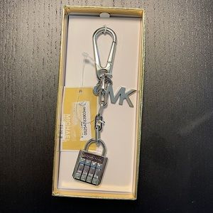 Michael Kors Silver Purse Charm